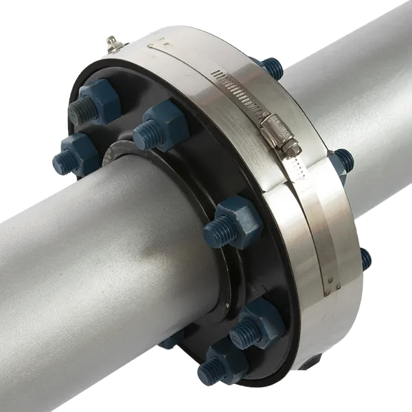 Drake flange band protector with worm-gear clamp